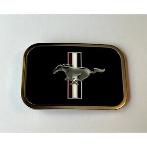 Ford Mustang Enthusiast Car Belt Buckle